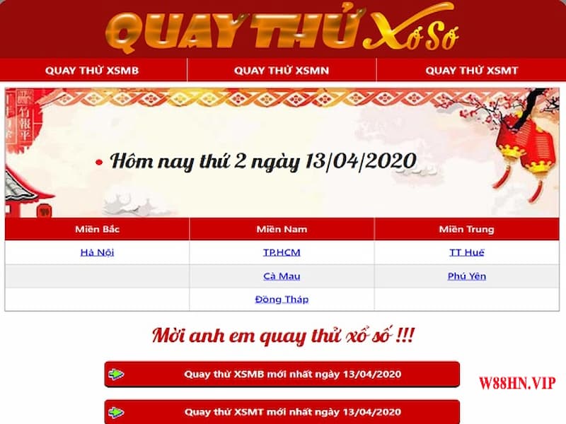 Phần mềm quay số trúng thưởng 