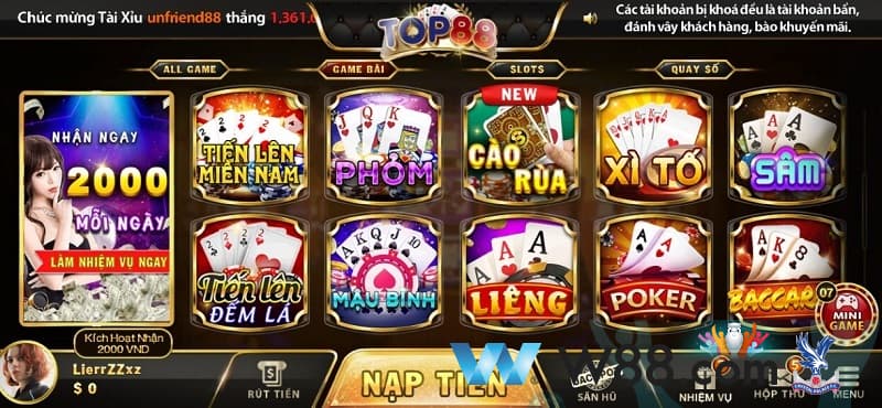 Top 5 game bài đổi thưởng uy tín 2022