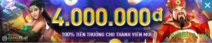 W88XOSO 100% tiền thưởng cho thành viên